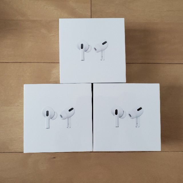 正規品 Air Pods pro MWP22J/A 未開封 保証開始前確認済み⑥