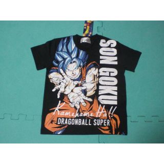 ★新品【ドラゴンボール超】半袖Tシャツ１１０サイズ*ブラック(Tシャツ/カットソー)