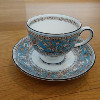 ウェッジウッド(WEDGWOOD)のウェッジウッドフローレンスターコイズ(グラス/カップ)