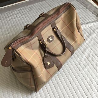 バーバリー(BURBERRY)のバーバリーのボストンバッグです。20年以上経ってますが、しっかりしています。(ボストンバッグ)