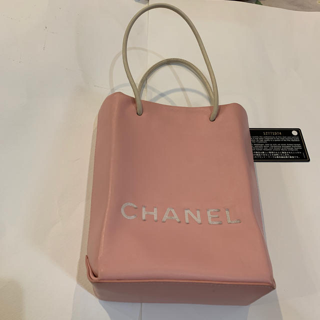 レア　限定品　CHANEL シャネル ピンク　トートバッグ　正規品