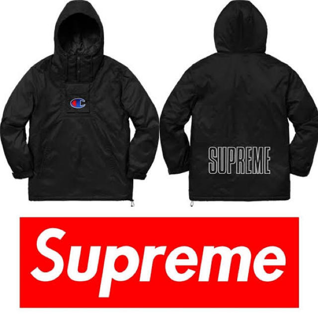 【supreme】シュプリーム Champion Pullover Parka