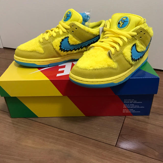 GRATEFUL DEAD×NIKE SB DUNK LOW YELLOW