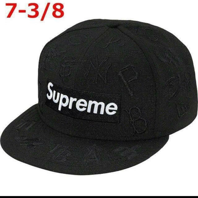 Supreme®/MLB New Era® Black 7-3/8帽子