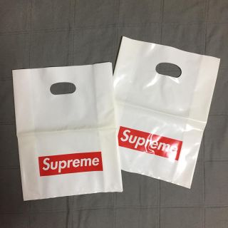 シュプリーム(Supreme)の▷ SALE▷訳あり▷supreme ショッパー 小 2枚セット(ショップ袋)