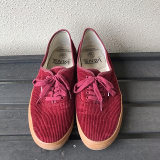 ヴァンズ(VANS)のVANS コーデュロイ　オーセンティック(スニーカー)