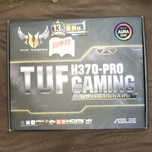 【新品未使用】ASUS H370-PRO TUF GAMING 付属品未開封付きPCパーツ