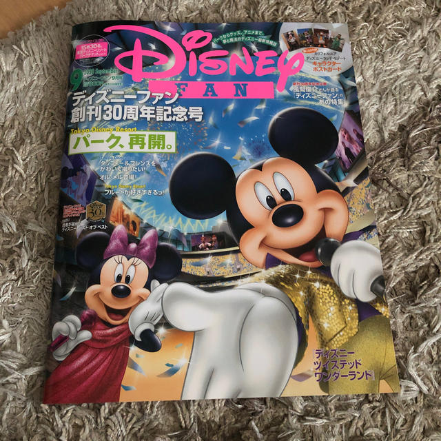 ディズニーファン　9月号 エンタメ/ホビーの雑誌(趣味/スポーツ)の商品写真