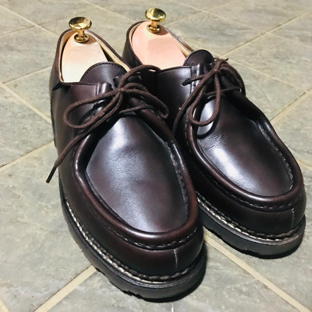 Paraboot(パラブーツ)の【まさ様専用】パラブーツ　ミカエル　カフェ　41 メンズの靴/シューズ(その他)の商品写真