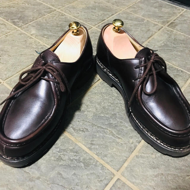 Paraboot(パラブーツ)の【まさ様専用】パラブーツ　ミカエル　カフェ　41 メンズの靴/シューズ(その他)の商品写真