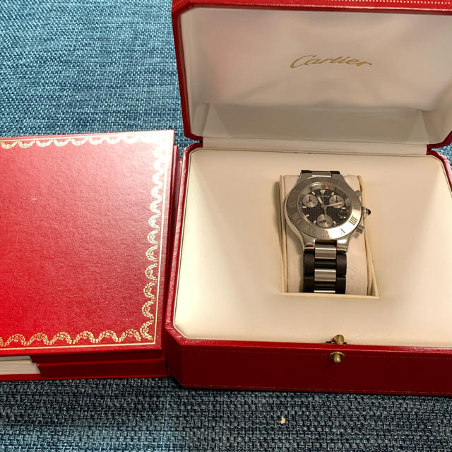 Cartier(カルティエ)の値下げ‼️早い者勝ち‼️急げ‼️カルティエ　マスト21  メンズの時計(ラバーベルト)の商品写真