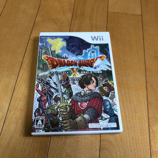 Wii(ウィー)のドラゴンクエストX　目覚めし五つの種族　オンライン Wii エンタメ/ホビーのゲームソフト/ゲーム機本体(その他)の商品写真
