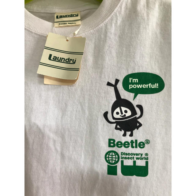LAUNDRY(ランドリー)のLaundry カブト虫柄ロゴ入りTシャツ レディースのトップス(Tシャツ(半袖/袖なし))の商品写真