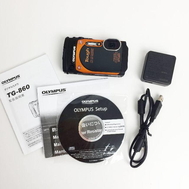 冬バーゲン☆】 OLYMPUS デジタルカメラ STYLUS TG-860 Tough オレンジ