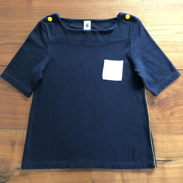 PETIT BATEAU(プチバトー)のプチバトー　カットソー　12ans キッズ/ベビー/マタニティのキッズ服女の子用(90cm~)(Tシャツ/カットソー)の商品写真