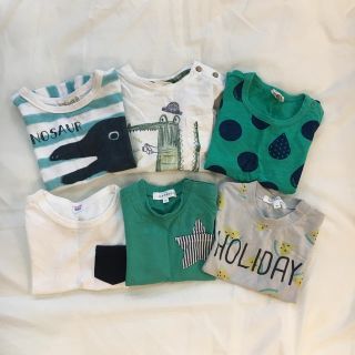 サンカンシオン(3can4on)のzara baby、3can4on、80サイズまとめ売り(Ｔシャツ)