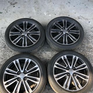 ダイハツ(ダイハツ)のダイハツタントカスタム純正165/55R15アルミホイール付４本セット(タイヤ・ホイールセット)