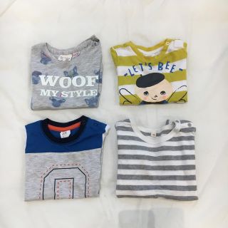 エイチアンドエム(H&M)のzara baby、H&M、70サイズまとめ売り(Ｔシャツ)