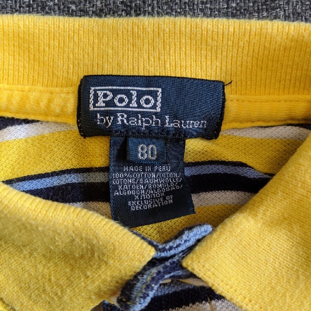 POLO RALPH LAUREN(ポロラルフローレン)のポロラルフ・ローレン　半袖ポロシャツ【キッズ80サイズ】 キッズ/ベビー/マタニティのキッズ/ベビー/マタニティ その他(その他)の商品写真