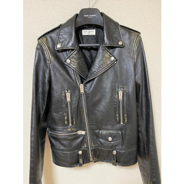 Saint Laurent - Saint Laurent leather jacket L01