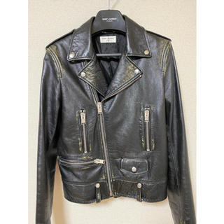 サンローラン(Saint Laurent)のSaint Laurent leather jacket L01(レザージャケット)