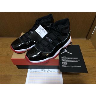 ナイキ(NIKE)のAir Jordan 11 Retro Bred 378037-061 AJ11(スニーカー)