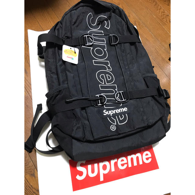 supreme 18aw backpack バックパック ブラック