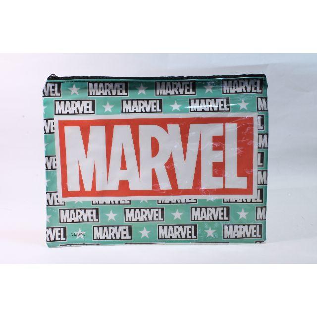 MARVEL(マーベル)のMARVEL マーベル グリーン ポーチ エンタメ/ホビーのアニメグッズ(その他)の商品写真