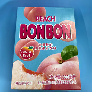ボンボンジュース 桃ジュース 韓国食品 韓国雑貨の通販 ラクマ