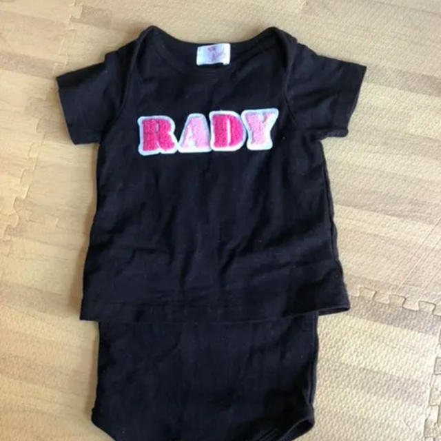 Rady(レディー)のちびLady ロンパース80 キッズ/ベビー/マタニティのベビー服(~85cm)(ロンパース)の商品写真