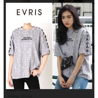 エヴリス(EVRIS)のEVRIS パイソンTシャツ(Tシャツ(半袖/袖なし))