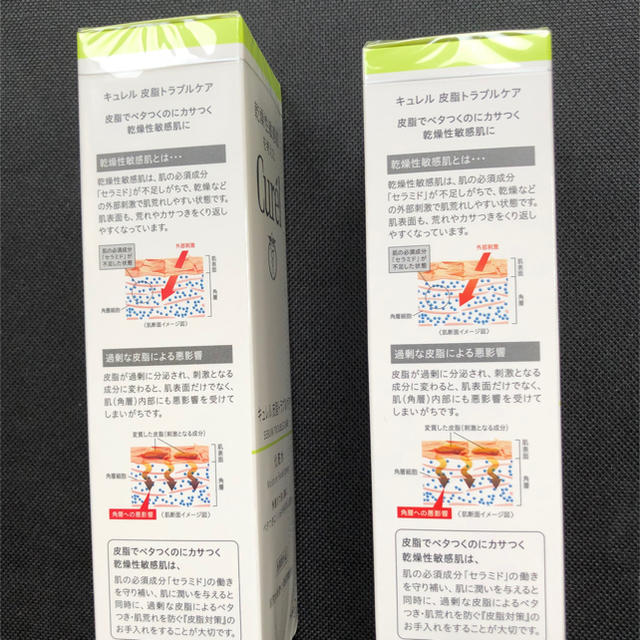 Curel(キュレル)のキュレル 皮脂トラブルケア 保湿ジェル &化粧水2個セット コスメ/美容のスキンケア/基礎化粧品(その他)の商品写真