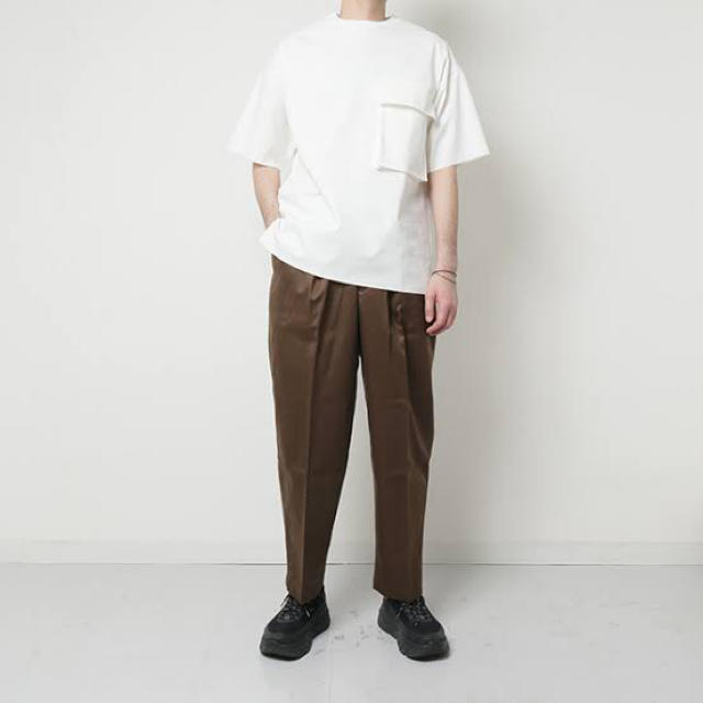 MARKAWARE CLASSIC FIT TROUSERS ブラウン　1