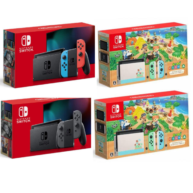 ー品販売  Nintendo 4台セット ニンテンドースイッチ 本体 Switch Nintendo - Switch 家庭用ゲーム機本体