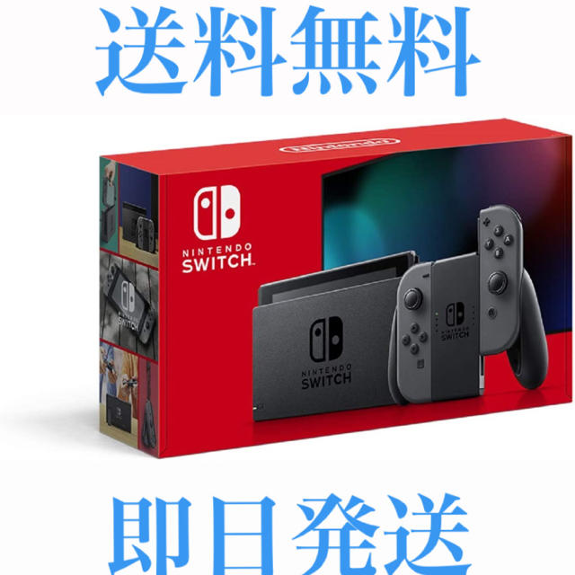 Nintendo Switch グレー　新品、未使用
