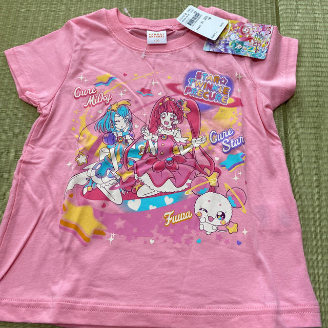 BANDAI(バンダイ)のスタートゥインクルプリキュア　Tシャツ キッズ/ベビー/マタニティのキッズ服女の子用(90cm~)(Tシャツ/カットソー)の商品写真