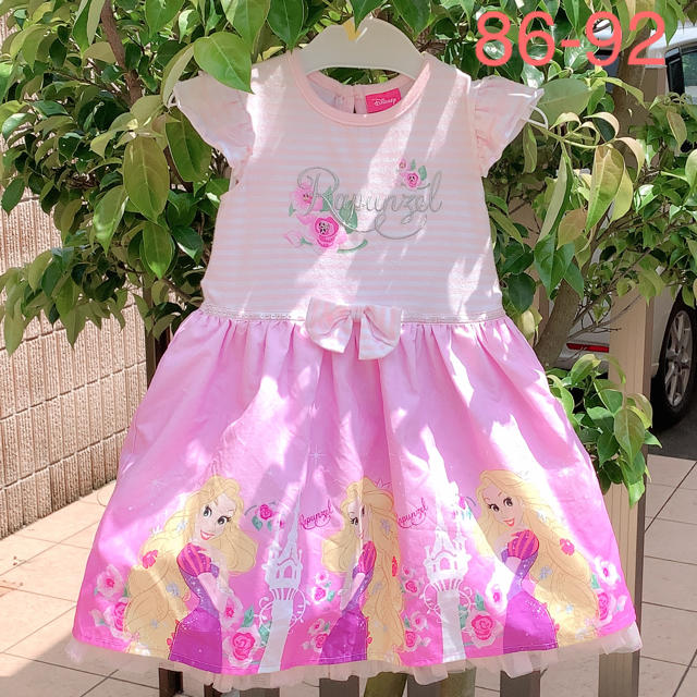 Disney ディズニープリンセスワンピース1 5 2歳キッズ服身長86 92cm海外子供服の通販 By 子供服のカラフル ディズニーならラクマ