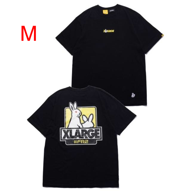 Tシャツ/カットソー(半袖/袖なし)最安 XLARGE FR2 Fxxk Icon Tee2 Black Mサイズ