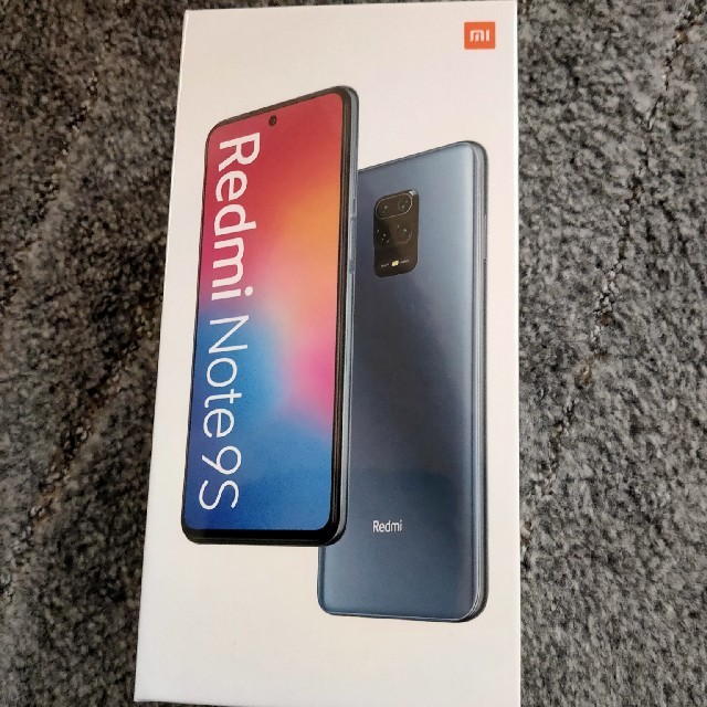 新品未開封 Xiaomi Redmi Note 9S 4GB/64GB