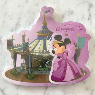 ディズニー(Disney)の【新品】激レア♡Disneyland Paris♡ミニーちゃん メモ帳(ノート/メモ帳/ふせん)