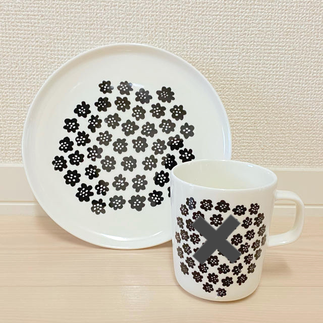 ♡マリメッコ プケッティ プレート マグカップ 日本限定 marimekko-