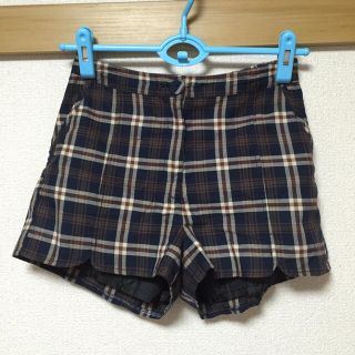 ダズリン(dazzlin)のチェック柄ショートパンツ(ショートパンツ)