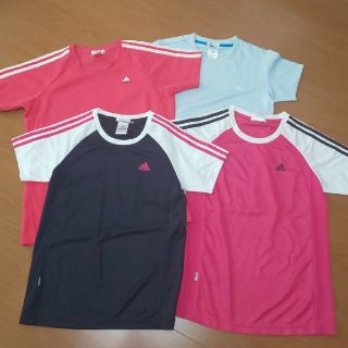 アディダス(adidas)のadidas レディース スポーツ Tシャツ(ウェア)