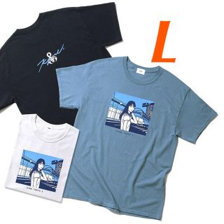 ソフ(SOPH)のKYNE x SOPH. TOKYO 2  Tシャツ　L　ミヤシタパーク(Tシャツ/カットソー(半袖/袖なし))