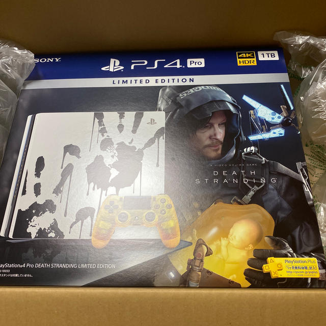 プレイステーション4 Pro DEATH STRANDING LIMITED E家庭用ゲーム機本体