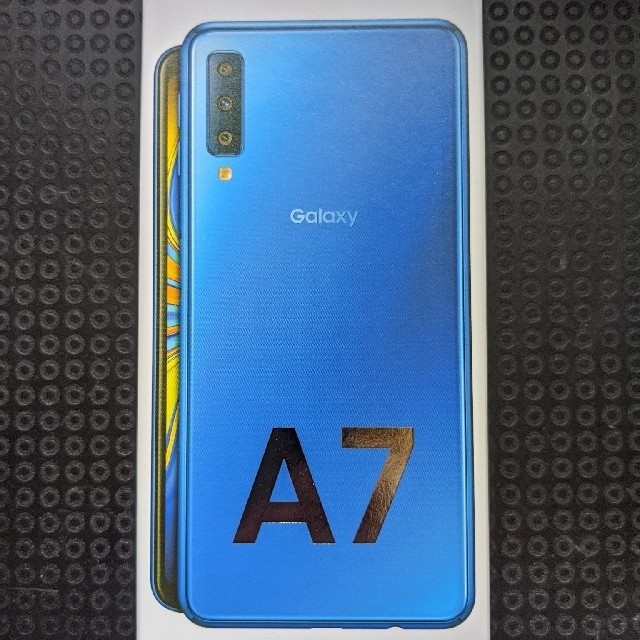 新品未開封 Galaxy A7 ブルー  SIMフリー