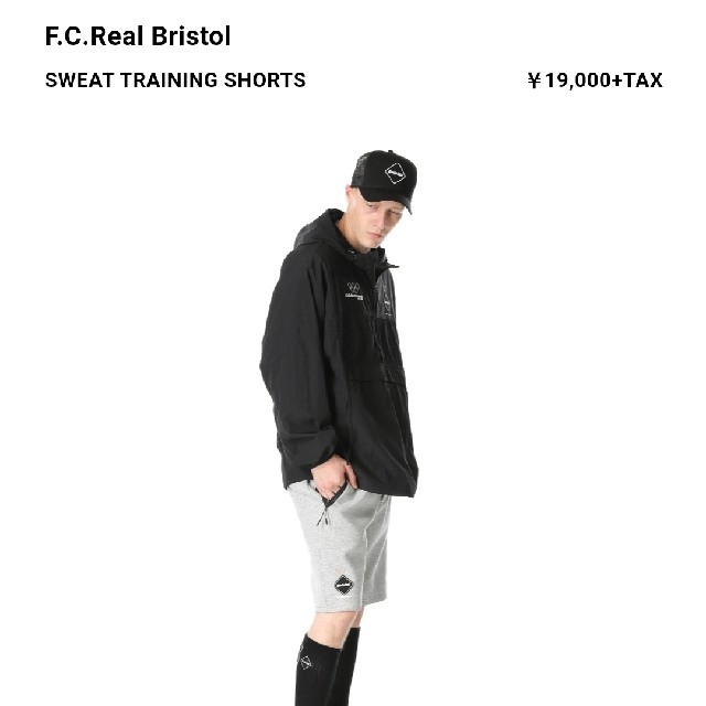 F.C.R.B. SWEAT TRAINING SHORTS L - ショートパンツ