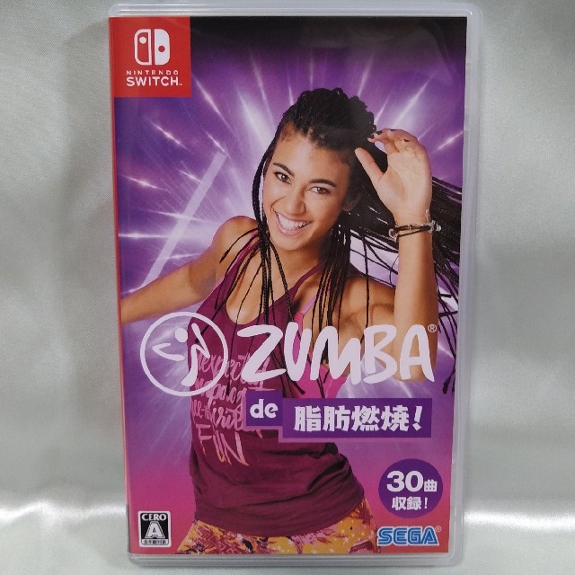 Nintendo Switch(ニンテンドースイッチ)のZumba de 脂肪燃焼! エンタメ/ホビーのゲームソフト/ゲーム機本体(家庭用ゲームソフト)の商品写真