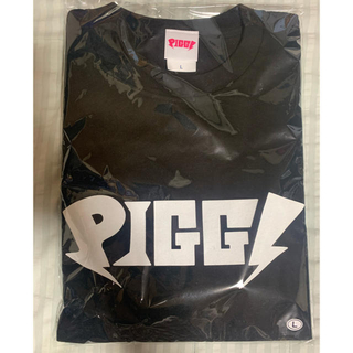 PIGGS LOGO TEE 黒(アイドルグッズ)