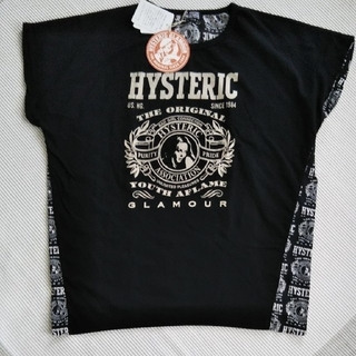 ヒステリックグラマー(HYSTERIC GLAMOUR)の新品タグ付き  ヒステリックグラマー カットソー プルオーバー(カットソー(半袖/袖なし))